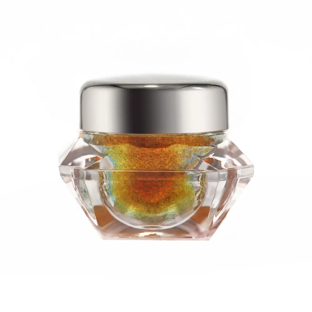 Danessa Myricks Infinite Chrome Flakes Hot Lava - Blood Orange With Tuscan Yellow Shift - Product Only