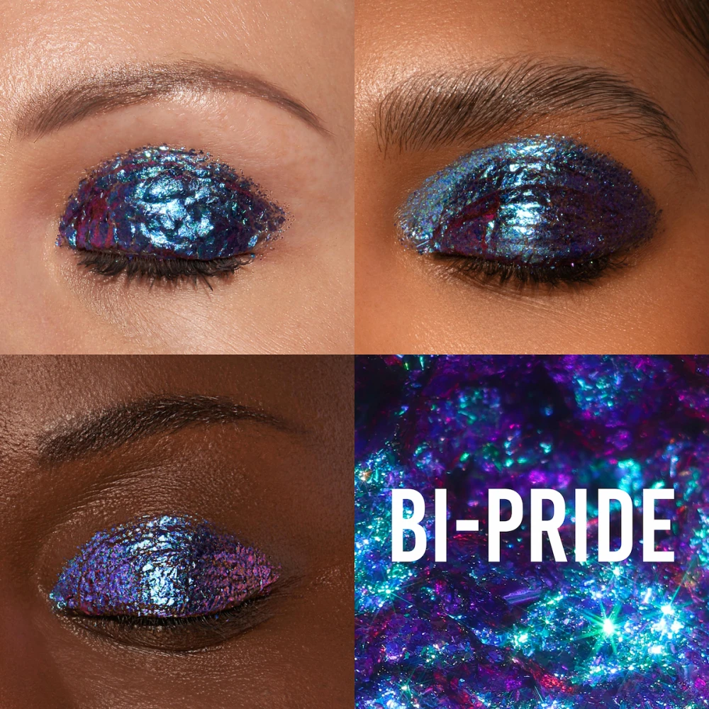Danessa Myricks Infinite Chrome Flakes Bi-Pride - Ocean Blue With Vivid Amethyst Shift - Hover