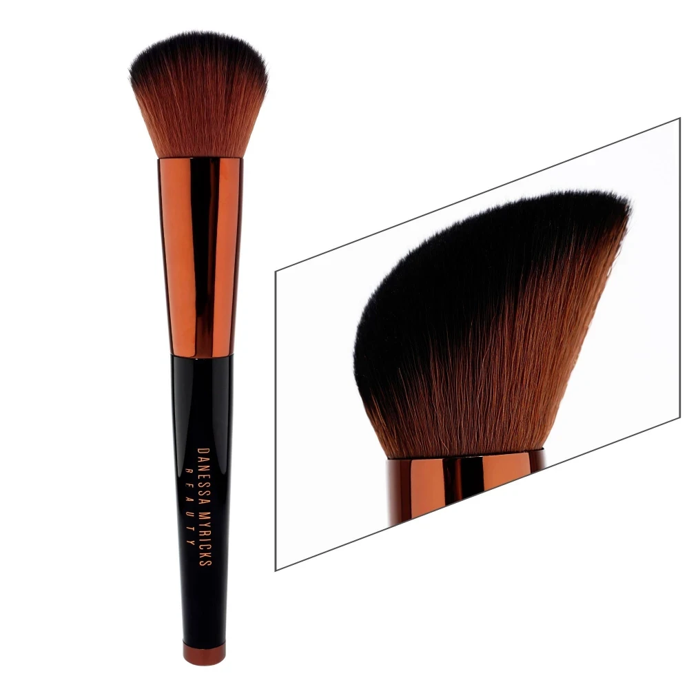 Danessa Myricks Yummy Face 1.0 All Over Complexion Brush - For Foundation Blush Bronzer and Powder - Product Only