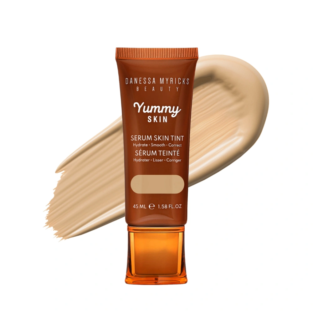 Danessa Myricks Yummy Skin Tint Serum Foundation 4.5 - Light Skin with Golden Yellow Undertones -  Product Only